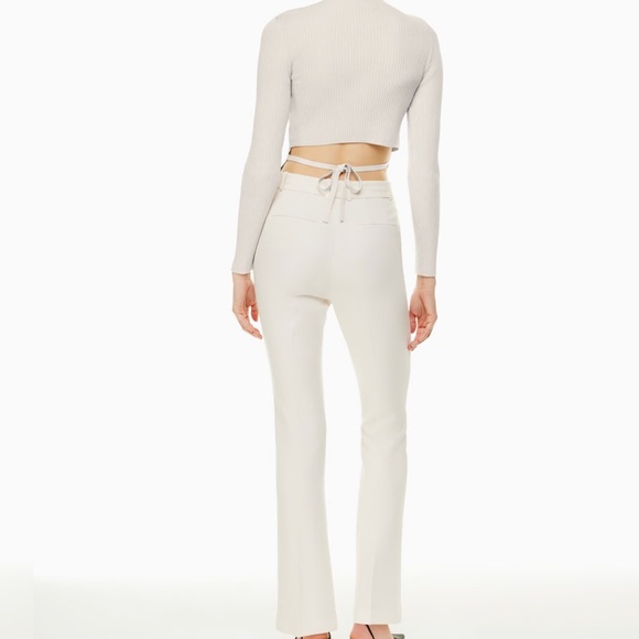 Aritzia Babaton Sculpt Knit Tie Back - Picture 3 of 5